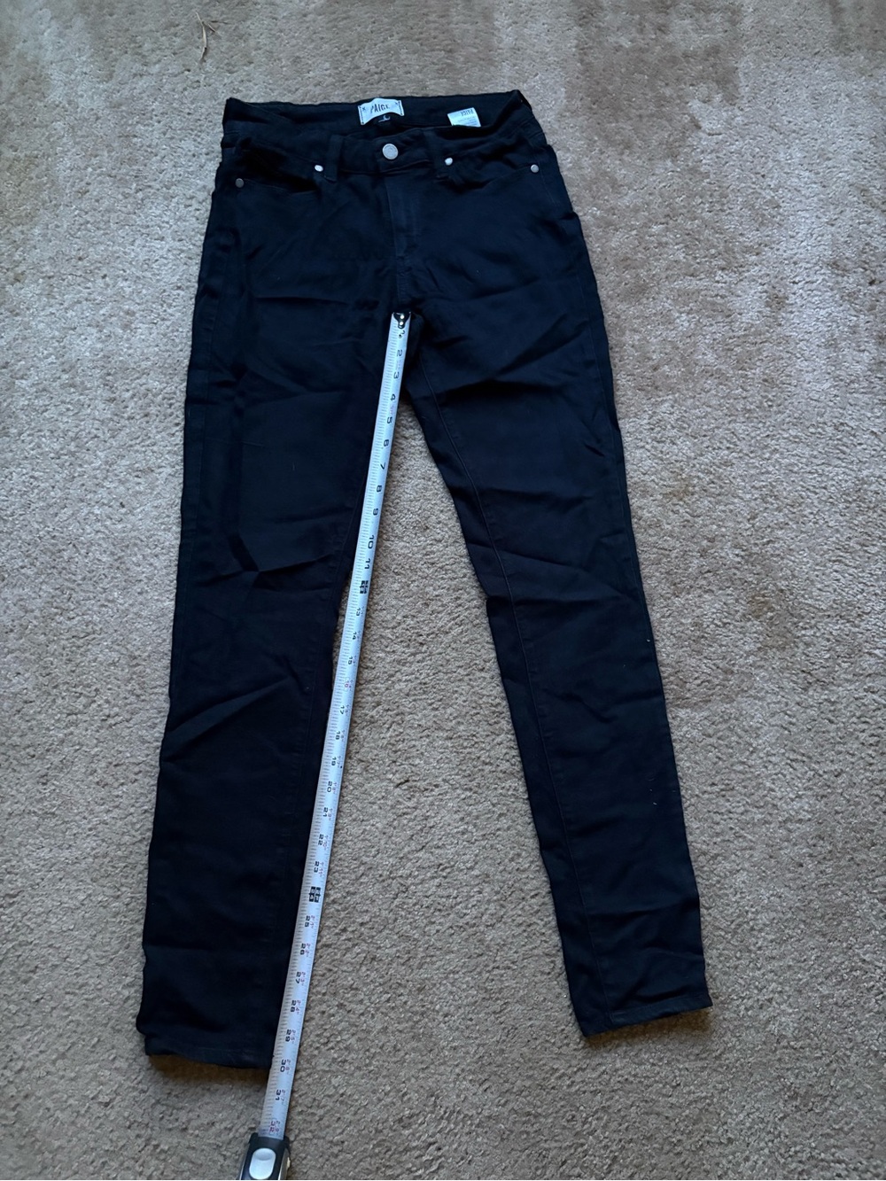 PAIGE Women's Skinny Jeans in Black